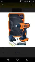 Furadeira Parafusadeira Bivolt Ld12sp Black Decker C/13 Acessórios - R$175,00