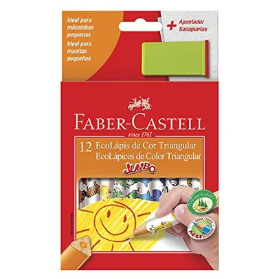 Faber-Castell 12.3012AP EcoLápis Triangular Jumbo 