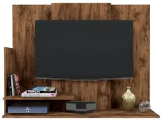 Painel para TV até 32” Sense Adapt - 2 Prateleiras Caemmun | R$ 109