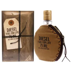 [AME R$222] [INTERNACIONAL] Perfume Diesel Fuel For Life Pour Homme para homem - 75 ml edt