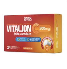 VITAMINA C 500MG LIBERAÇÃO PROLONGADA - R$7