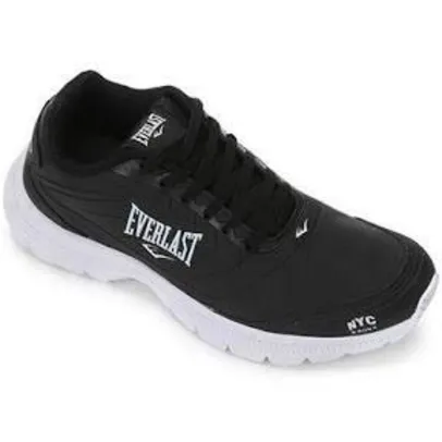 Tênis Everlast Berlin Masculino - Preto e Branco