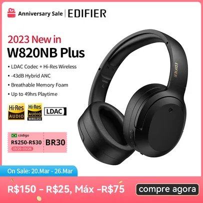 Headfone Edifier w820nb PLUS