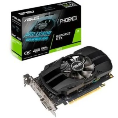 Placa de Vídeo Asus Phoenix NVIDIA GeForce GTX 1650 OC, 4GB, GDDR5 - PH-GTX1650-O4G