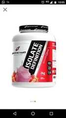 Whey Protein Isolado Body Action Whey Isolate Definition - Morango - 2000g por R$ 169