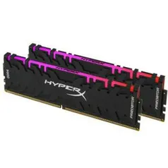 Memória Kingston HyperX Predator RGB 16GB (2x8GB) 2933MHz DDR4 CL15 -  R$1160