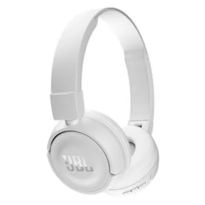 Headphone JBL Bluetooth T450BT Branco - JBL T450BT WHT - R$146,90 (a vista)