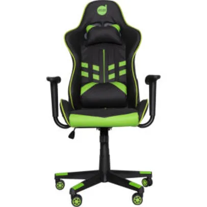 Cadeira Gamer DAZZ Prime-X Preta/Verde | R$850