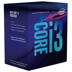 Processador Intel Core i3 9100F (à vista no cartão de crédito)