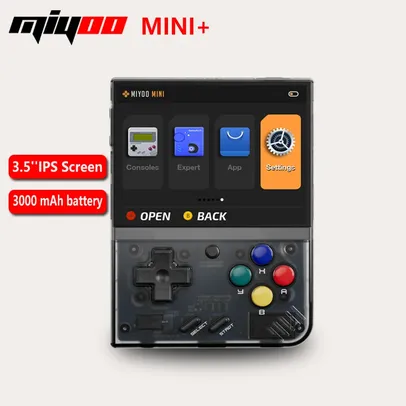 [Moedas/Gpay]  Console Retrô MIYOO-Mini Plus 64GB