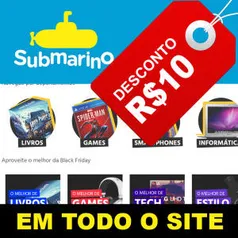 R$10 OFF em Pedidos a partir de R$15,01