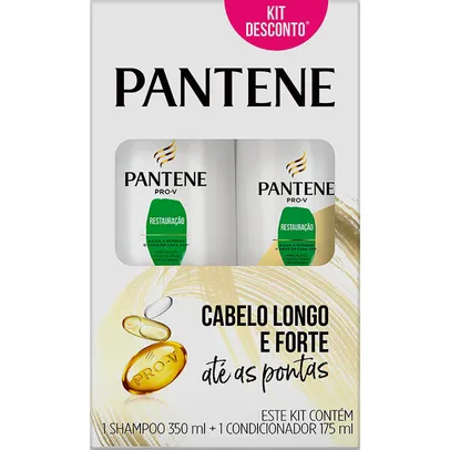 Shampoo Pantene Restauração 350 ml + Condicionador 175 ml