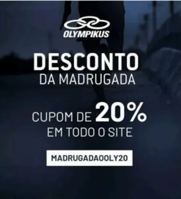 20% OFF site da Olympikus