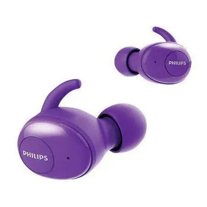 Fone de Ouvido Bluetooth Philips TWS SHB2505PP/10 - Intra-auricular com Microfone Roxo - Bivolt