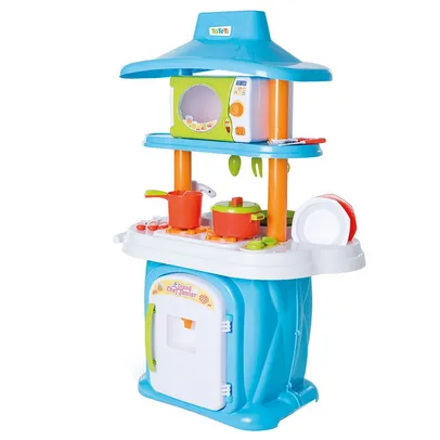 Mini Cozinha Infantil Le Grand Chef Azul  - TA TE TI-1311