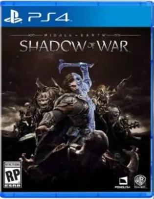 Terra-Média: Sombras da Guerra - PS4 - R$140