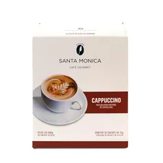 (REC) (50% off 2ª unidade) Cappuccino Monodose Cafe Santa Monica com 20 Unidades