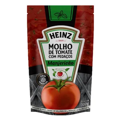 Molho Manjericão Heinz 300G