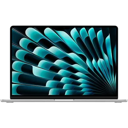 Foto do produto Apple Macbook Air 15" (Chip M3 Da Apple, Cpu De Oito Núcleos e Gpu De Dez Núcleos, 8GB Memória unificada, 256 GB) - Prateado