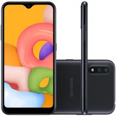 Celular Samsung Galaxy A01 Preto 32GB | R$ 659