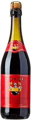 [3 unidades]I Puri Vinho Italiano Lambrusco Tinto 750Ml