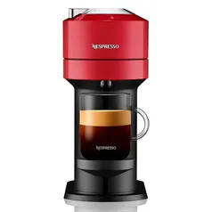 Cafeteira Elétrica Nespresso Vertuo Next Vermelha 110V + R$ 200 em cápsulas