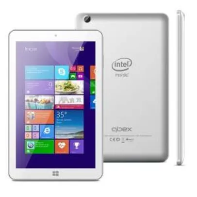 [Ponto Frio] Tablet Qbex TX420 16GB 8" - R$435