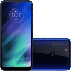 Motorola One Fusion Dual Chip Android Tela 6.5" 128GB Câmera 48MP+8MP+5MP+2MP Octa-Core 2.2GHz Azul Safira R$1.249