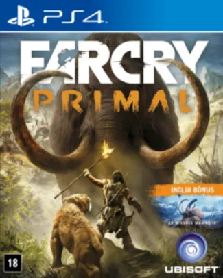 [Saraiva] FarCry Primal PS4-(frete grátis)-R$99,90