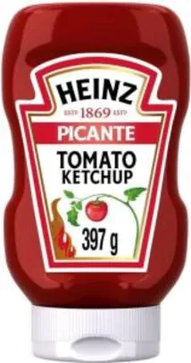 [C. Ouro] Ketchup Picante Heinz | 397g - R$5