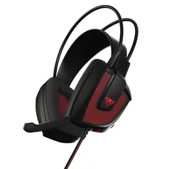 Headset Gamer Patriot Viper V360, Conexão USB, LED Vermelho, 7.1 Virtual Surround, Driver 40mm, Preto - PV3607UMLK