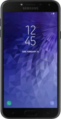 [Visa Checkout] Smartphone Samsung Galaxy J4 Preto Tela 5.5" Android 8.0, Câmera 13Mp, 32Gb - R$569