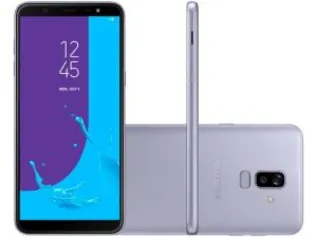 Smartphone Samsung Galaxy J8 64GB Prata 4G - 4GB RAM Tela 6” Câm. 16MP + 5MP + Selfie 16MP - R$971