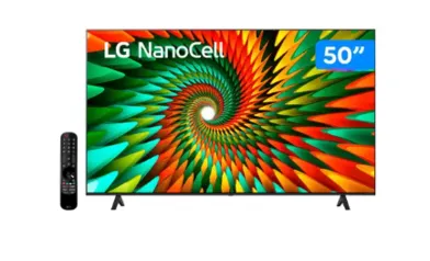 Smart TV 50” 4K LG NanoCell 50NANO77