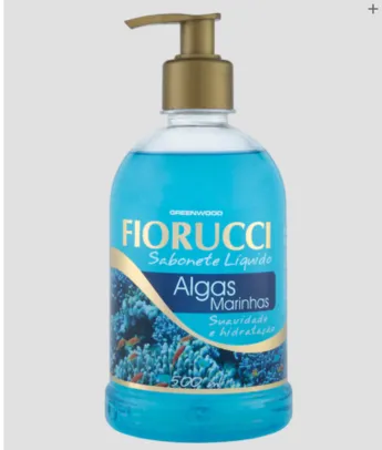 Sabonete líquido Fiorucci Algas Marinhas | R$ 3,9