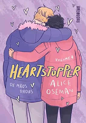 Livro HQ Heartstopper: De mãos dadas (vol. 4)