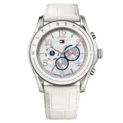 [VIVARA] Relógio Tommy Hilfiger Feminino Couro Branco - R$245