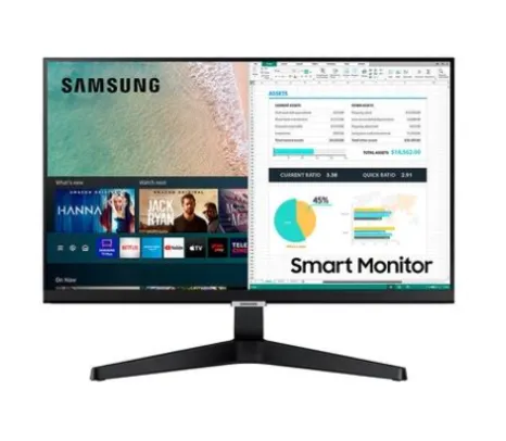 Monitor Smart Samsung 24 IPS - LS24AM506NLMZD