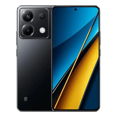 Foto do produto Celular Xiaomi Poco X6 5G 256GB, 8GB RAM, Preto, Global