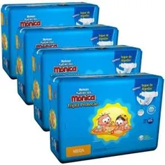 [Kangoolu] Combo Fralda Huggies Turma da Mônica Tripla Proteção /M/G/ por R$ 96