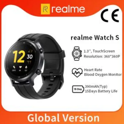 Relógio Realme Watch S | R$311