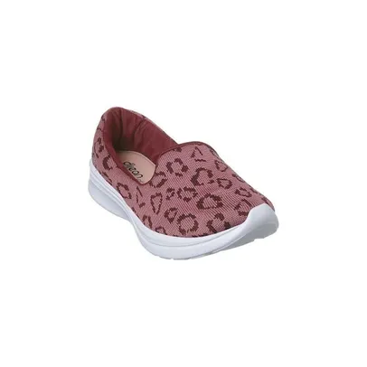 Tênis Feminino Dijean Animal Print Rosa