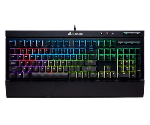 TECLADO MECÂNICO CORSAIR K68 RGB SWITCH CHERRY MX RED US | R$395