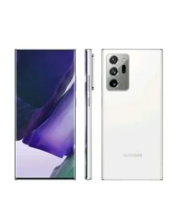 (cliente ouro) Smartphone Samsung Galaxy Note 20 Ultra 256GB - Mystic White 12GB RAM 6,9” - R$4589