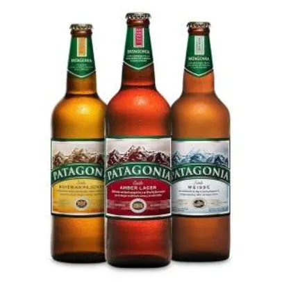 [Emporio da Cerveja]- Kit Degustação Patagonia 740ML- 48,90