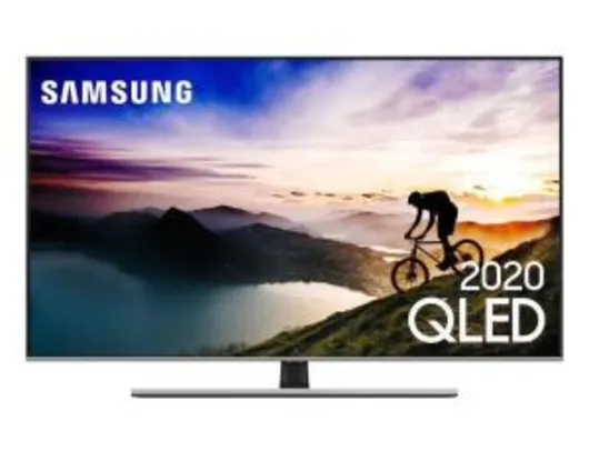 Smart TV 4K QLED 55” Samsung 55Q70TA - Wi-Fi Bluetooth HDR 3 HDMI 2 USB