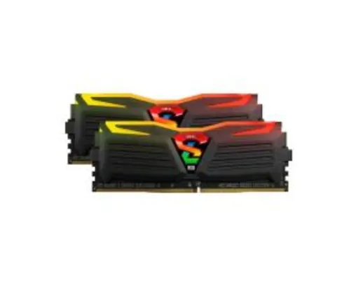 Memória DDR4 Geil Super Luce RGB, 16GB (2X8GB) 3000MHZ