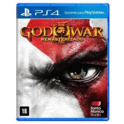 God of War 3 para PS4 - R$20