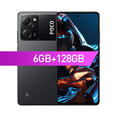 Smartphone Poco X5 Pro 5G 6GB 128GB 6.67"120Hz AMOLED + Redmi Buds ou Mi Band 7