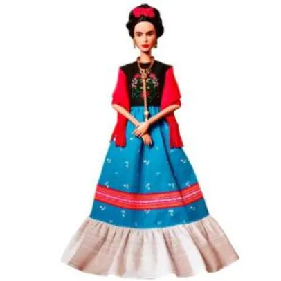 Saindo por R$ 162: Boneca Barbie Collector Inspiring Women Series Frida Kahlo - Mattel - R$162 | Pelando